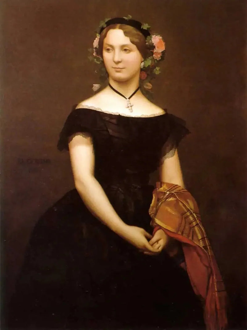 Portrait of Miss Durand - Jean-Léon Gérôme