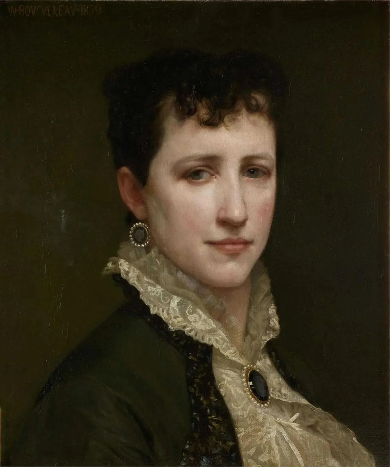 Portrait of Mademoiselle Elizabeth Gardner - Bouguereau