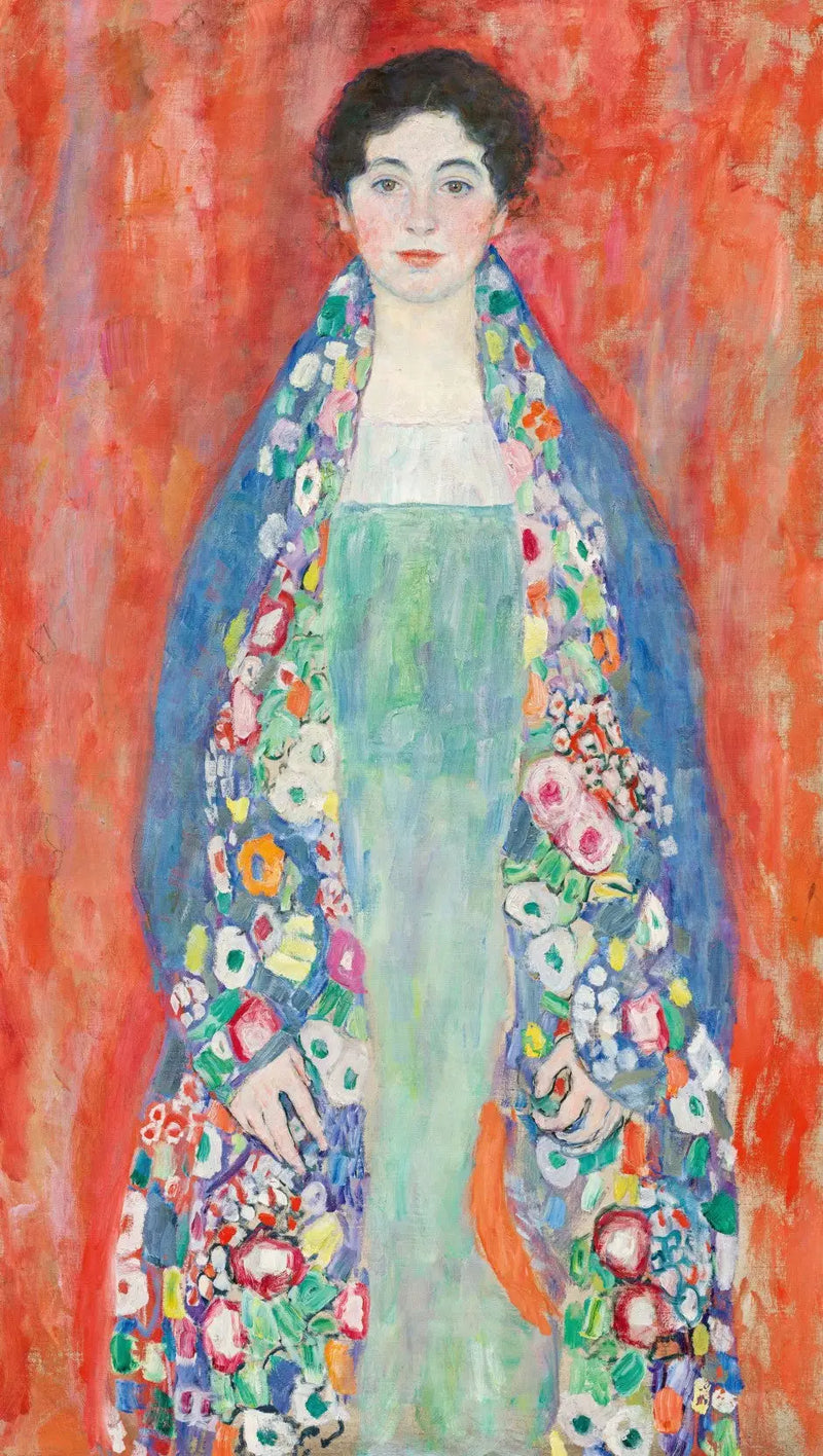 Portrait of Mademoiselle Lieser - Gustav Klimt