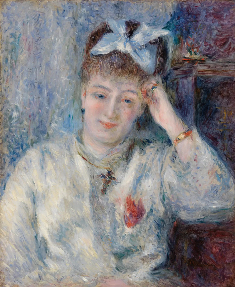 Portrait of Mademoiselle Marie Murer (Portrait of Mademoiselle Marie Murer) - Pierre-Auguste Renoir