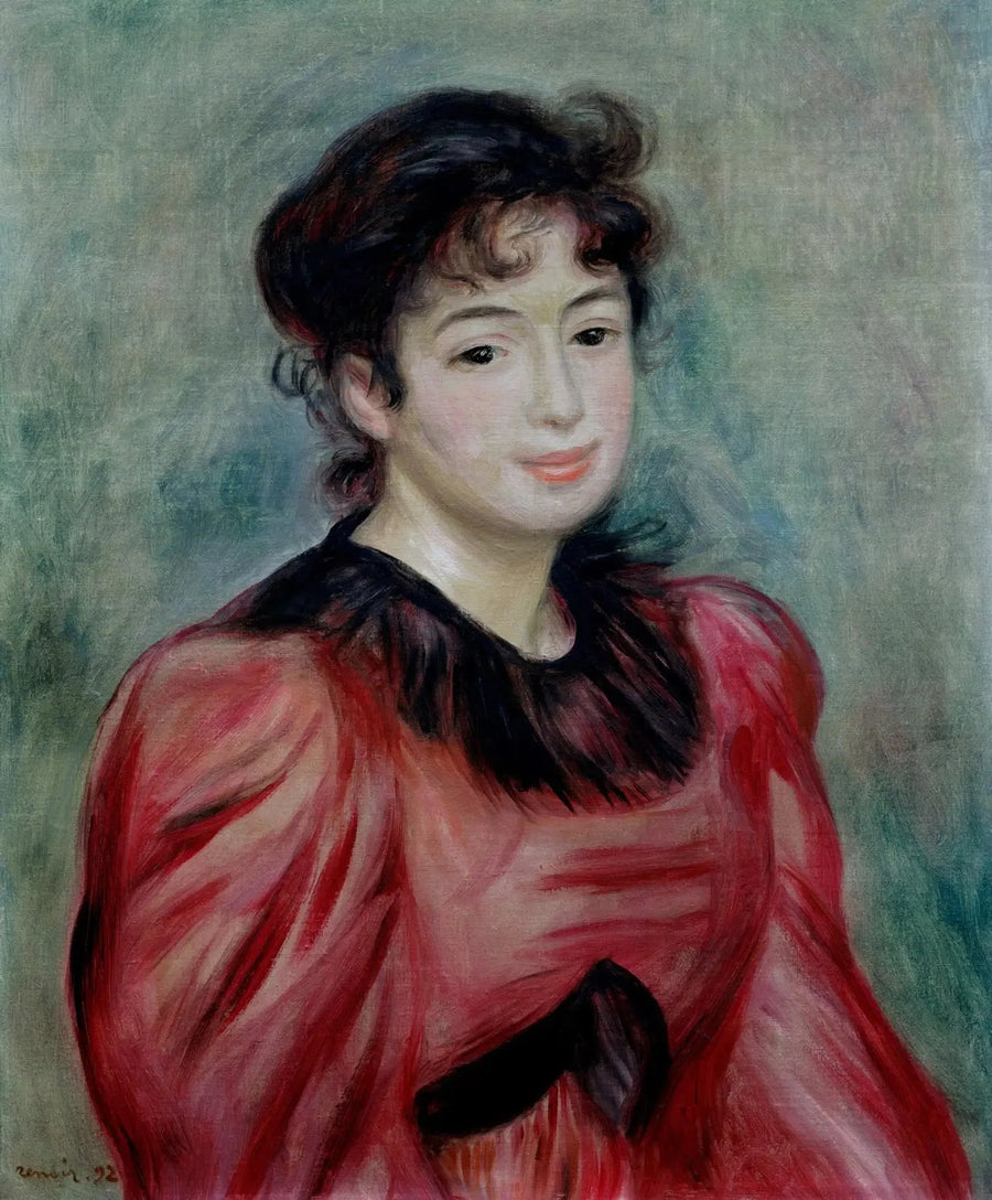 Portrait of Mademoiselle Victorine de Bellio - Pierre-Auguste Renoir