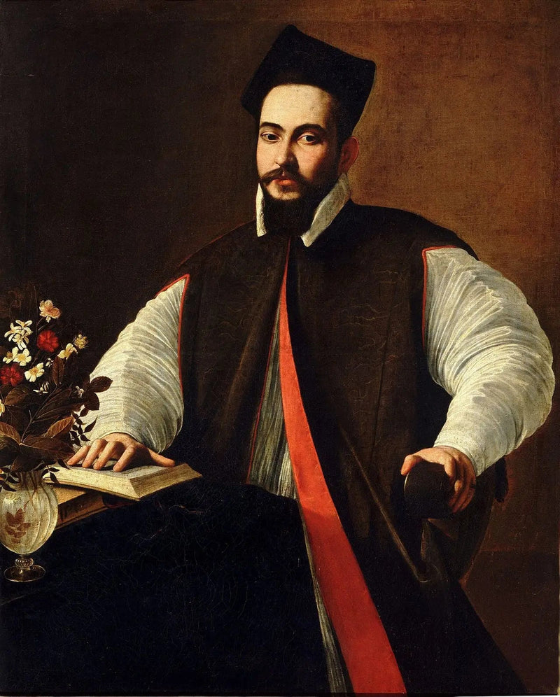 Portrait of Maffeo Barberini (Pope Urban VIII) - Caravaggio