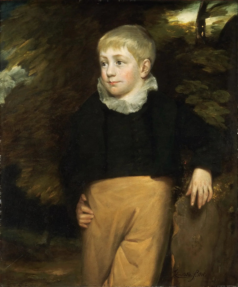 Portrait of Master Crosby - John Constable