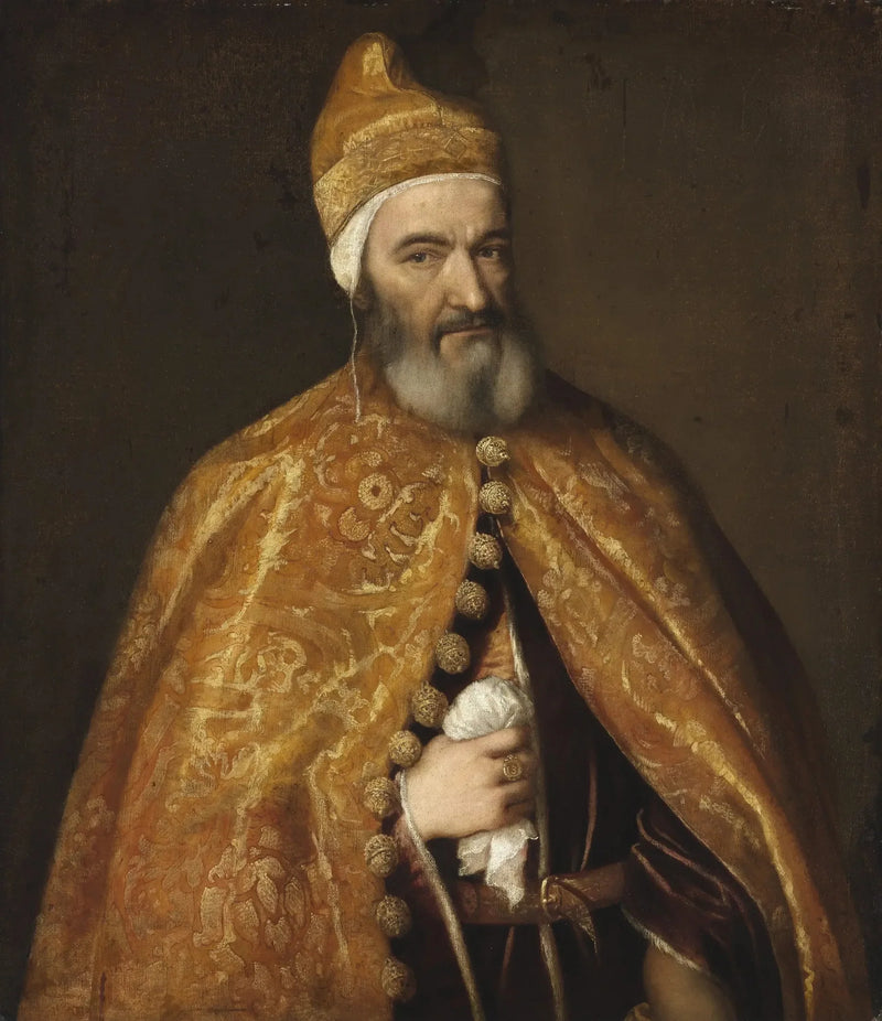 Portrait of Marcantonio Trevisan, Doge of Venice - Titian