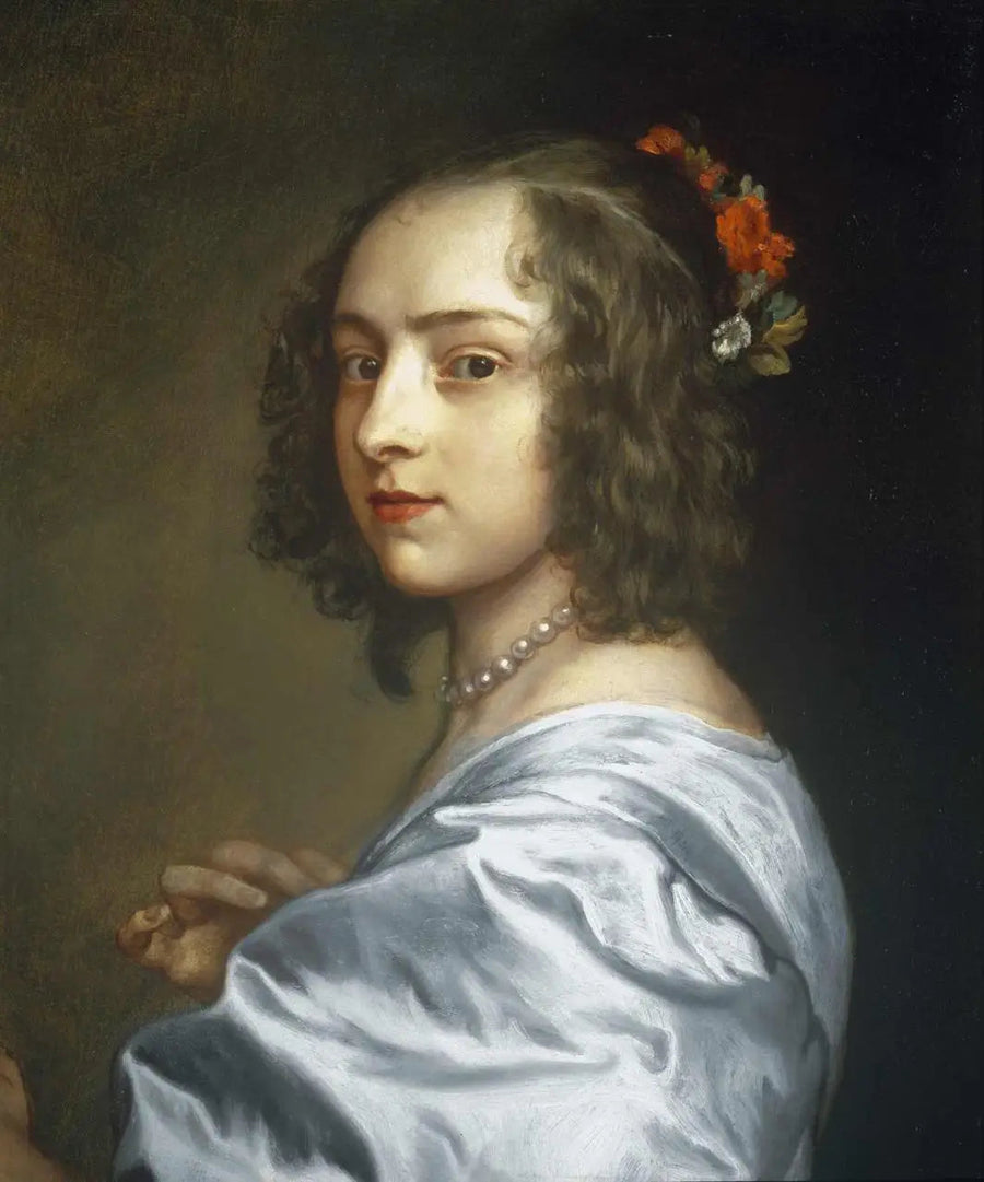 Portrait of Margaret Lemon - Antoine van Dyck