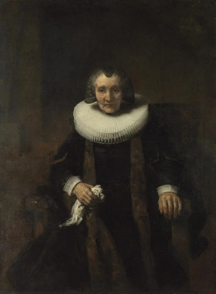 Portrait of Margaretha de Geer - Rembrandt