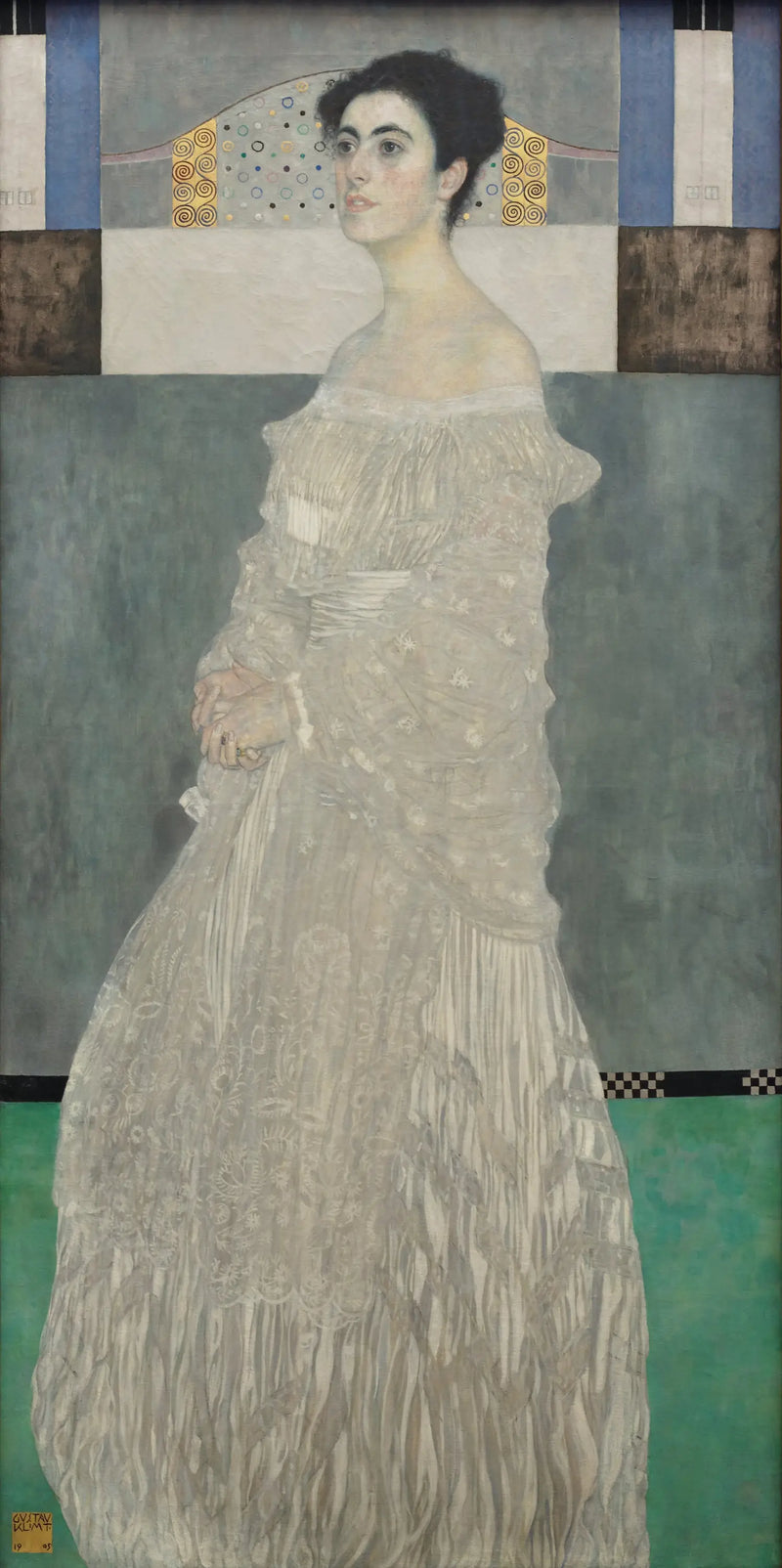 Portrait of Margarethe Stonborough-Wittgenstein - Gustav Klimt
