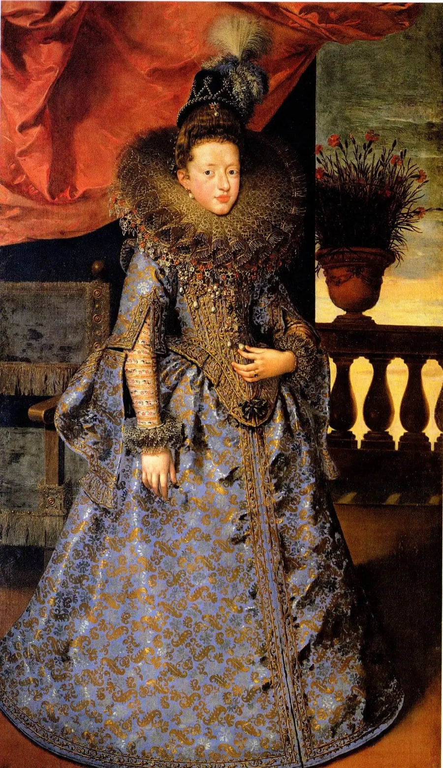 Portrait of Margherita Gonzaga (1591–1632), Princess of Mantua - Frans Pourbus the Younger