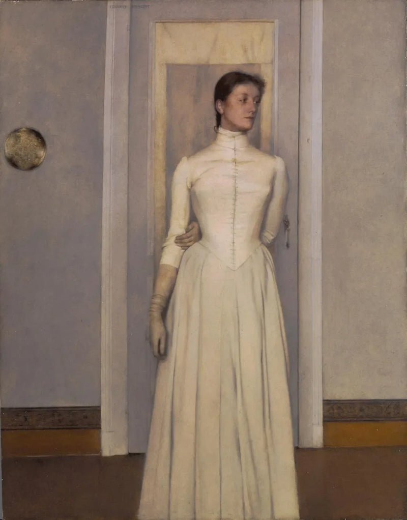 Portrait of Marguerite - Fernand Khnopff