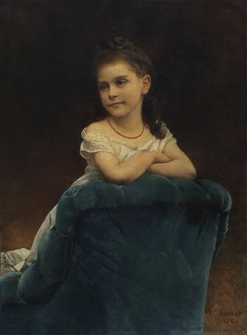 Portrait of Marguerite Franchetti - Léon Bonnat
