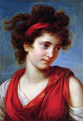 Portrait of Marguerite Porporati - Élisabeth Vigée Le Brun