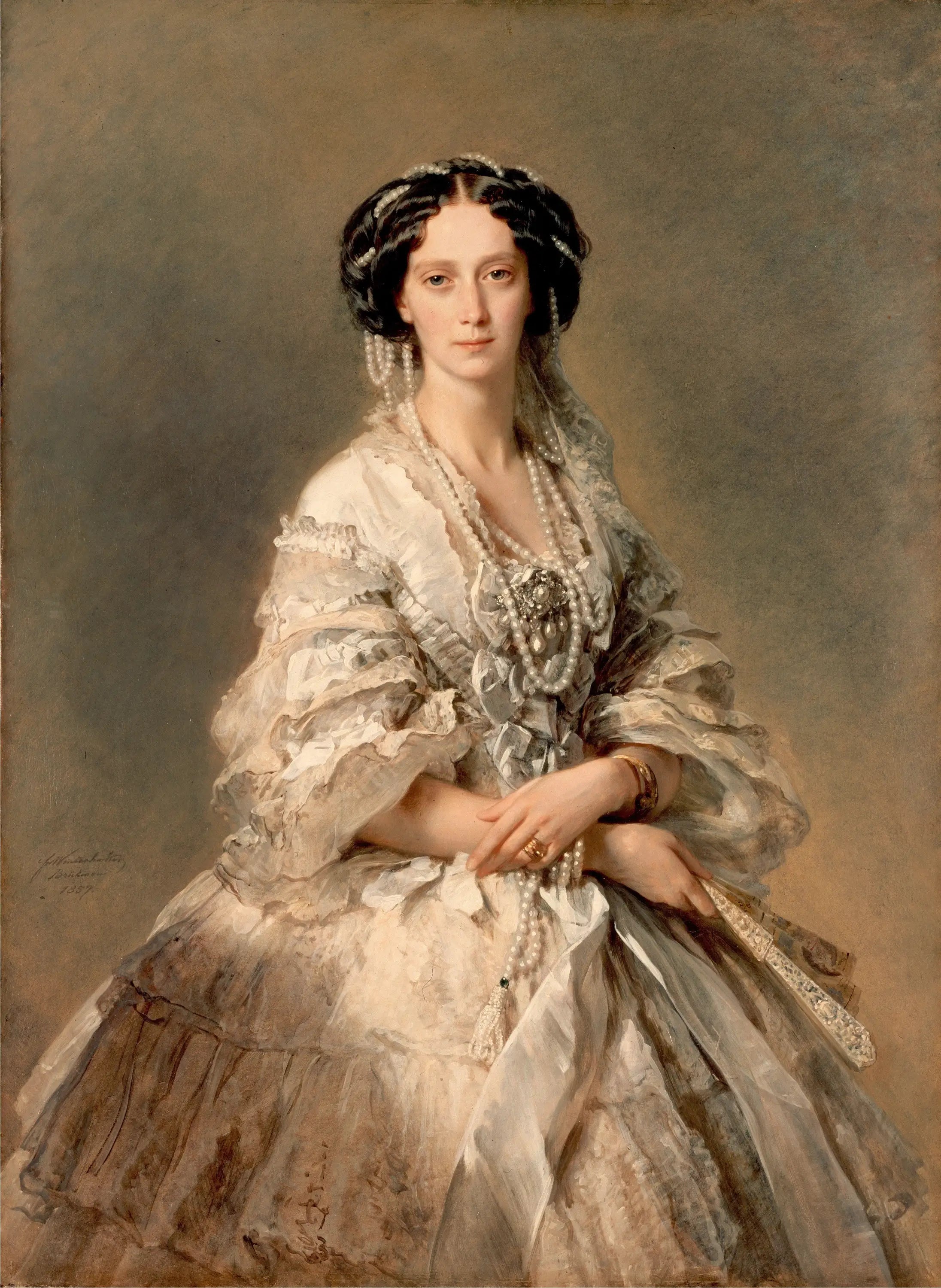 Portrait de Maria Alexandrovna - Franz Xaver Winterhalter - Alpha Reproduction