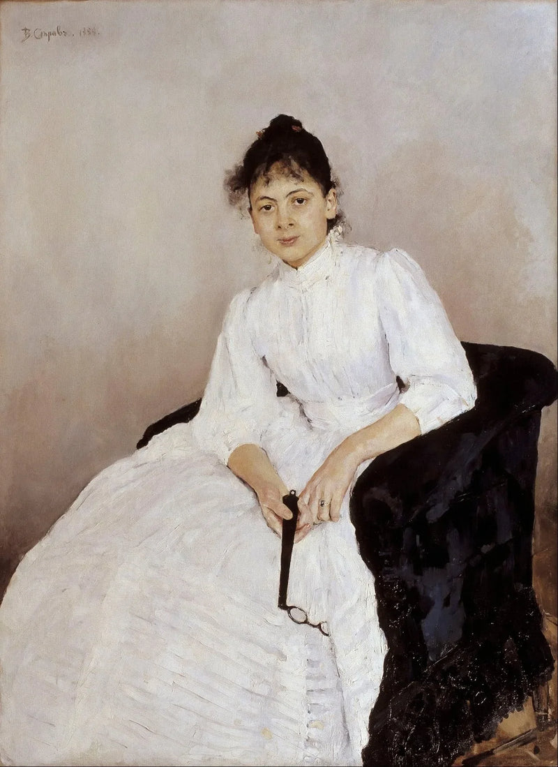 Portrait of Maria F. Jakuntjikova - Valentin Serov