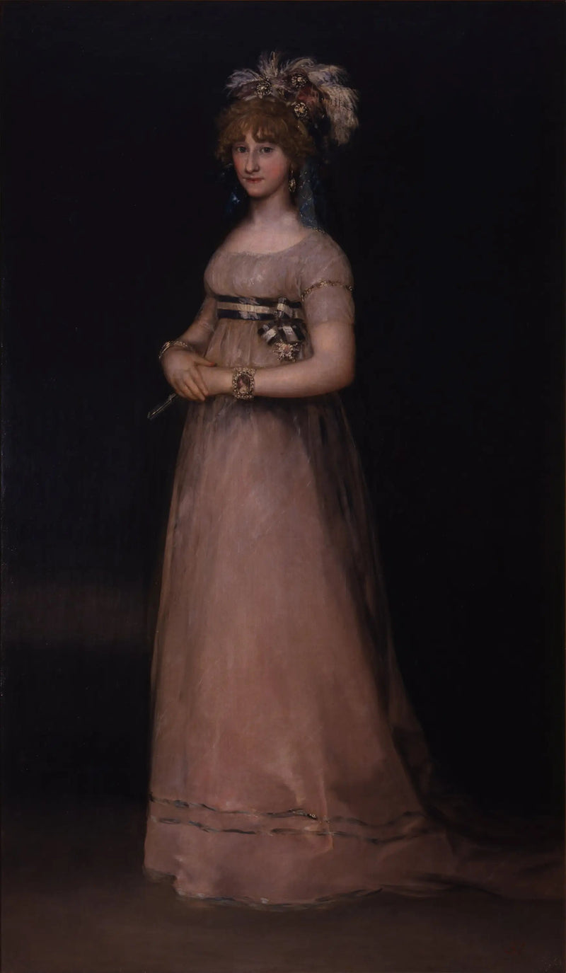 Portrait of María Luisa of Bourbon and Vallabriga - Francisco de Goya