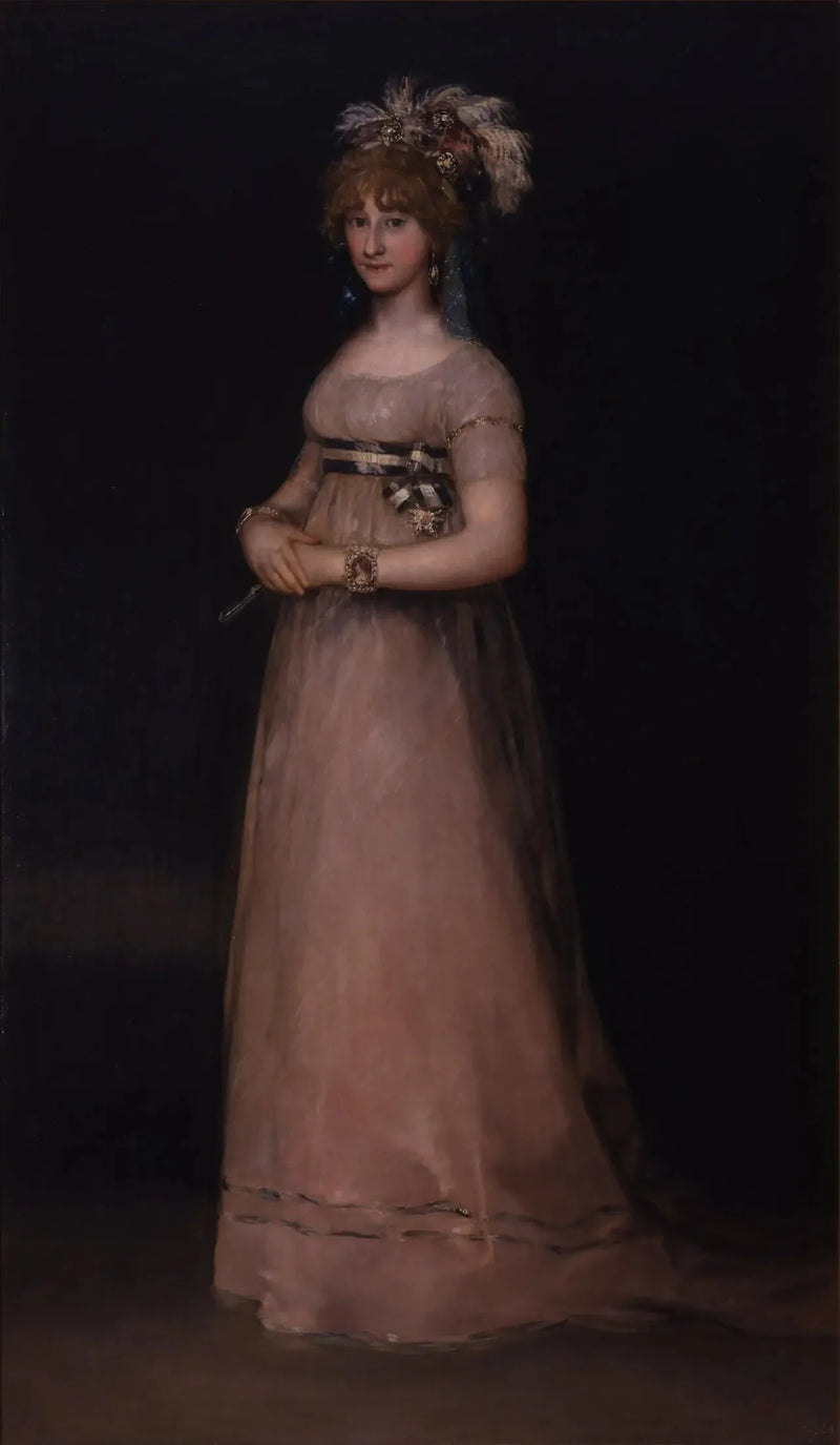 Portrait of María Luisa of Bourbon and Vallabriga - Francisco de Goya