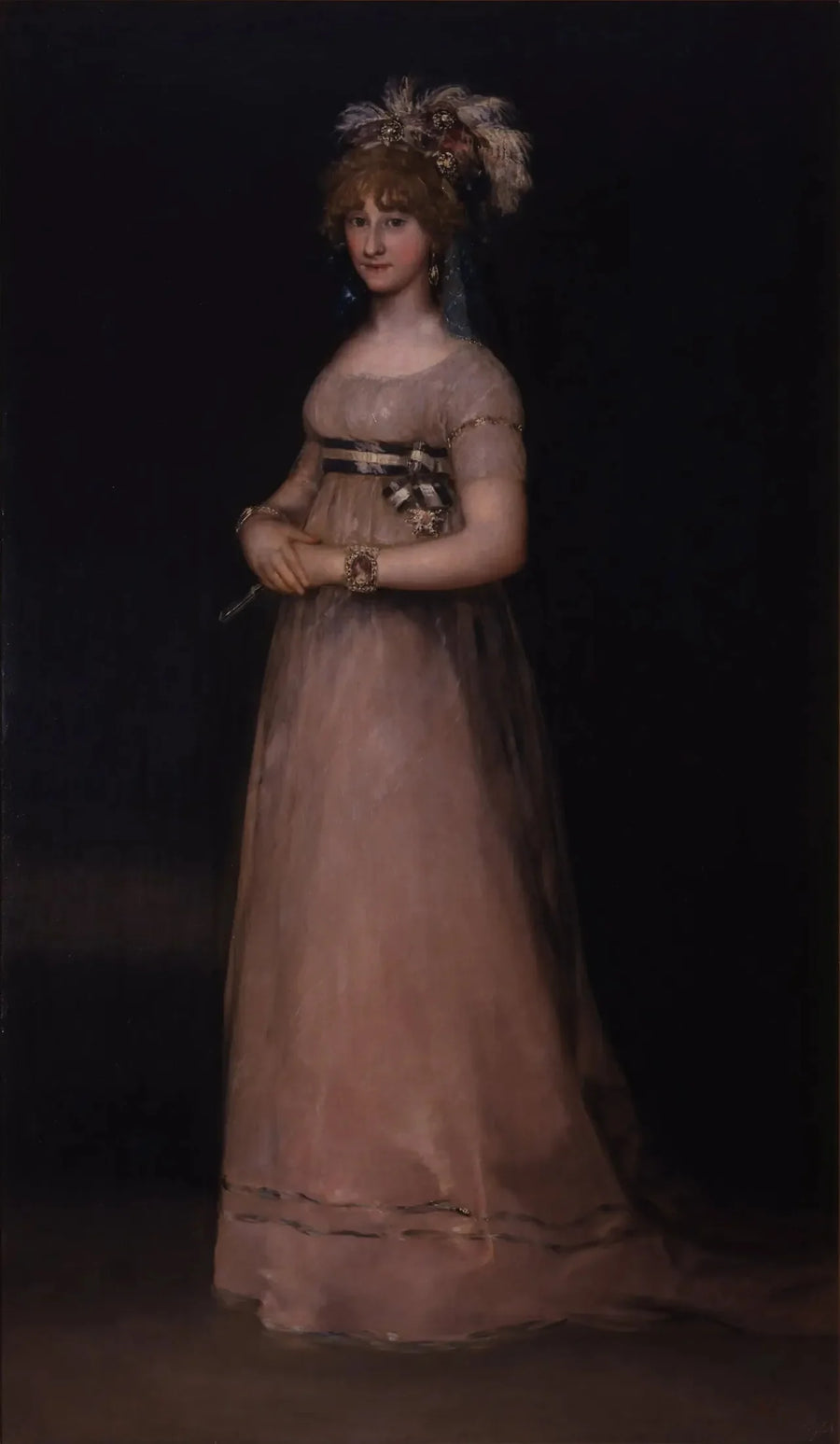 Portrait of María Luisa of Bourbon and Vallabriga - Francisco de Goya