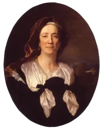 Portrait of Maria Serra, Mother of Hyacinthe Rigaud - Hyacinthe Rigaud