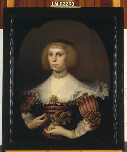Portrait of Maria Strick (1618-1656) - Gerrit van Honthorst