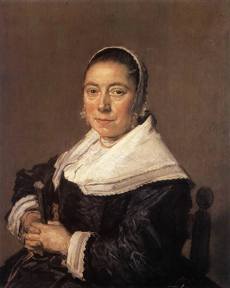 Portrait of Maria Vernatti - Frans Hals
