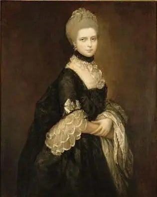 Portrait of Maria Walpole, Countess of Waldegrave, later Duchess of Gloucester (1736-1807) - Thomas Gainsborough