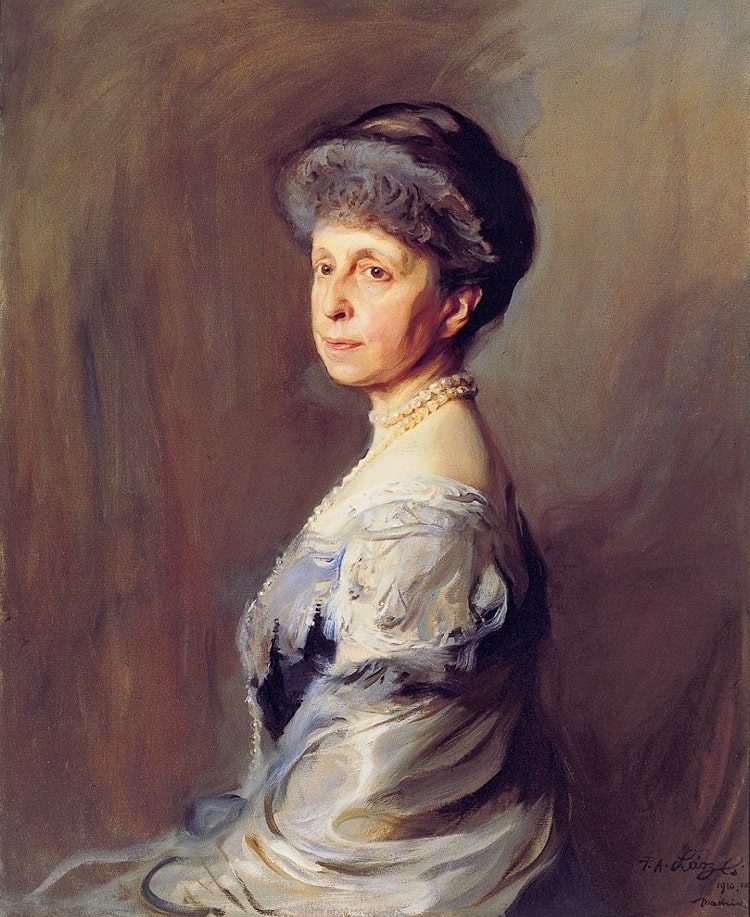 Portrait of Maria Christina of Austria, Queen of Spain - Philip de László
