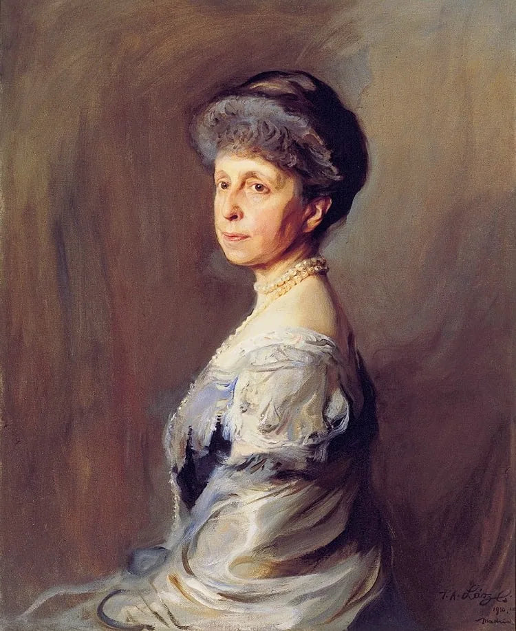 Portrait of Maria Christina of Austria, Queen of Spain - Philip de László
