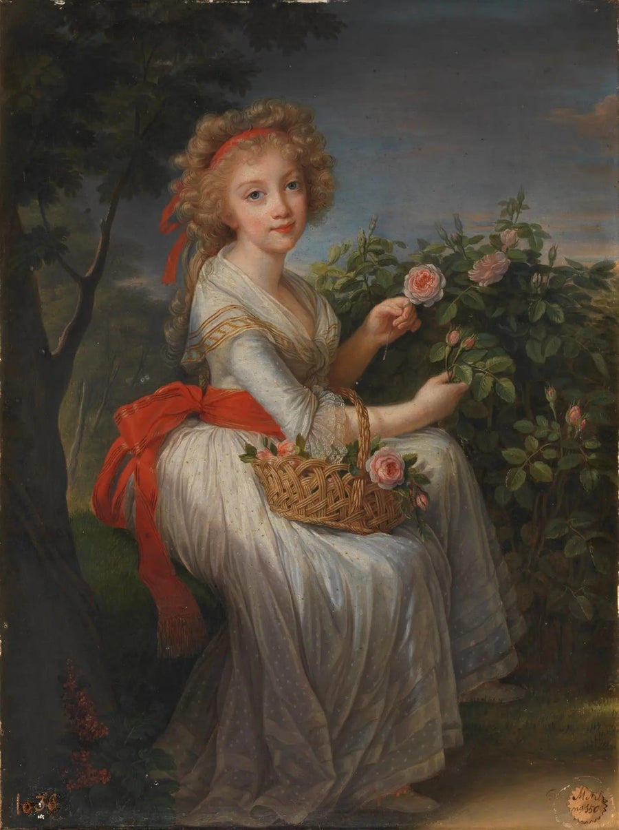 Portrait of Marie-Christine of Naples and Sicily - Élisabeth Vigée Le Brun