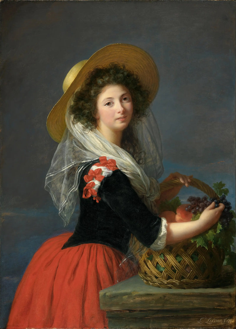 Portrait of Marie Gabrielle de Gramont, Duchess of Caderousse - Élisabeth Vigée Le Brun