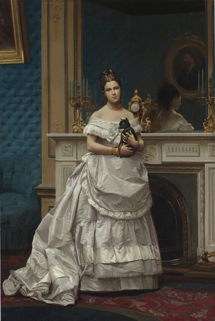 Portrait of Marie Gérôme - Jean-Léon Gérôme