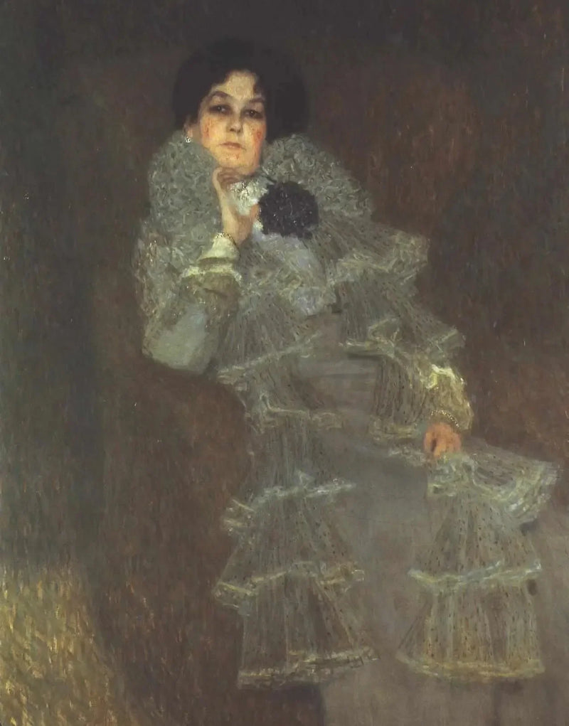 Portrait of Marie Henneberg - Gustav Klimt