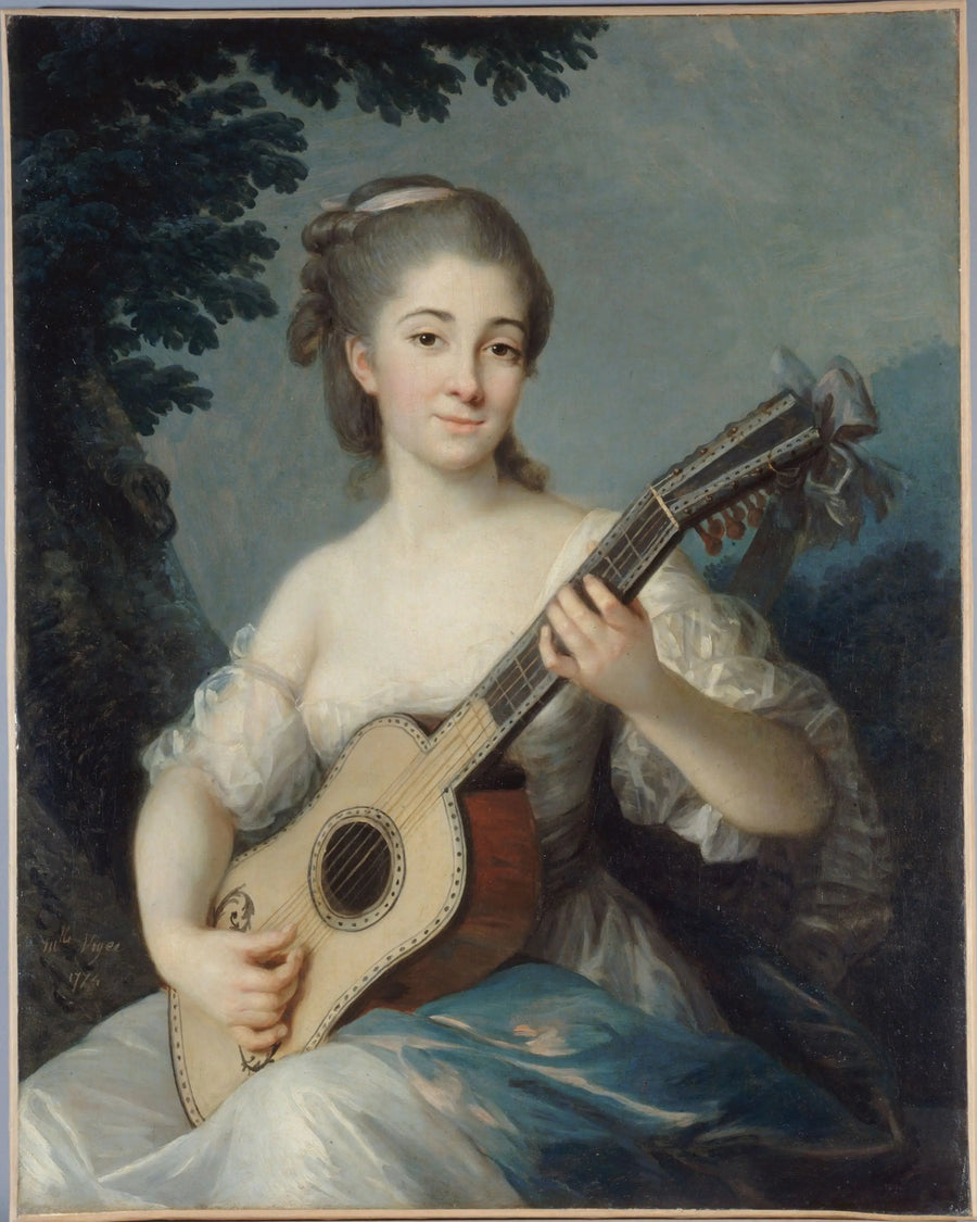 Portrait of Marie-Louise-Adélaïde-Jacquette de Robien, Vicomtesse de Mirabeau - Élisabeth Vigée Le Brun