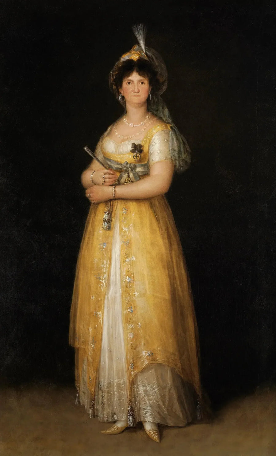 Portrait of Marie-Louise of Parma - Francisco de Goya