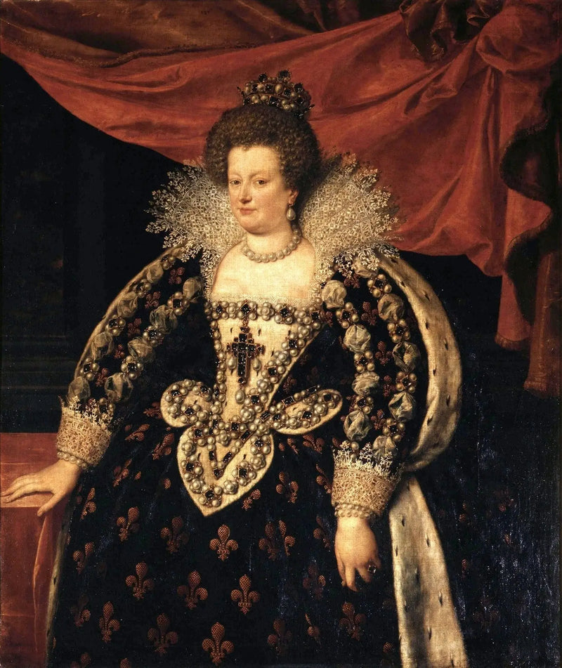 Portrait of Marie de Médicis - Frans Pourbus the Younger