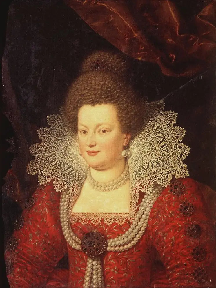 Portrait de Marie de Médicis - Frans Pourbus the Younger - Alpha Reproduction