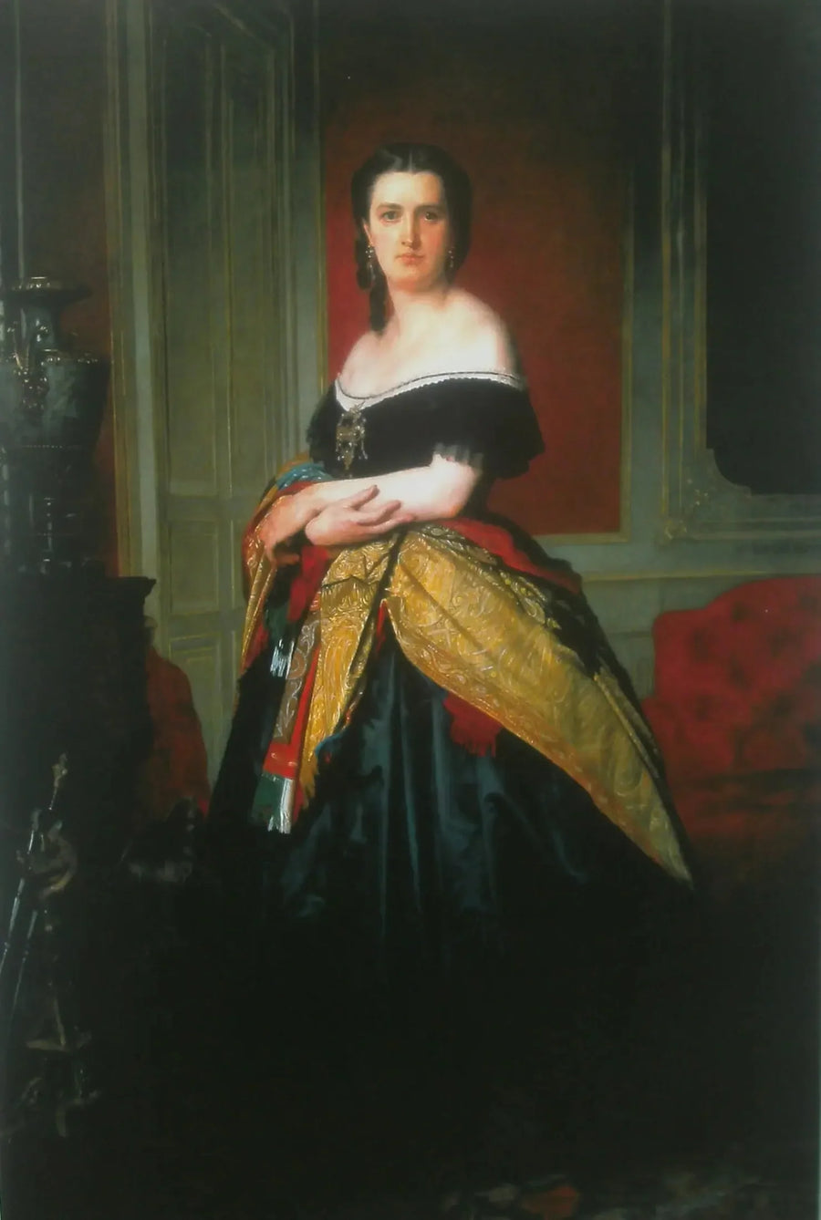 Portrait of Marie-Thérèse Bartholoni - Bouguereau