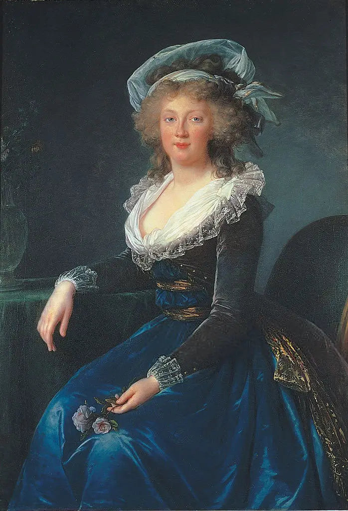 Portrait of Marie-Thérèse de Bourbon-Siciles - Élisabeth Vigée Le Brun