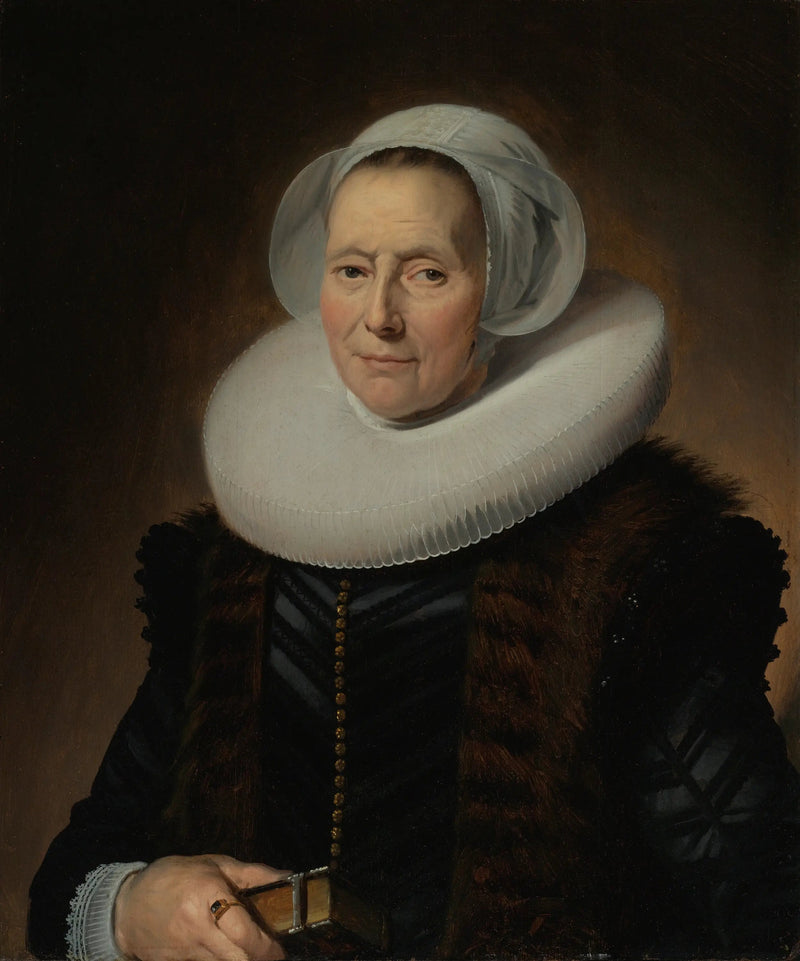 Portrait of Maritje Claesdr Vooght - Frans Hals