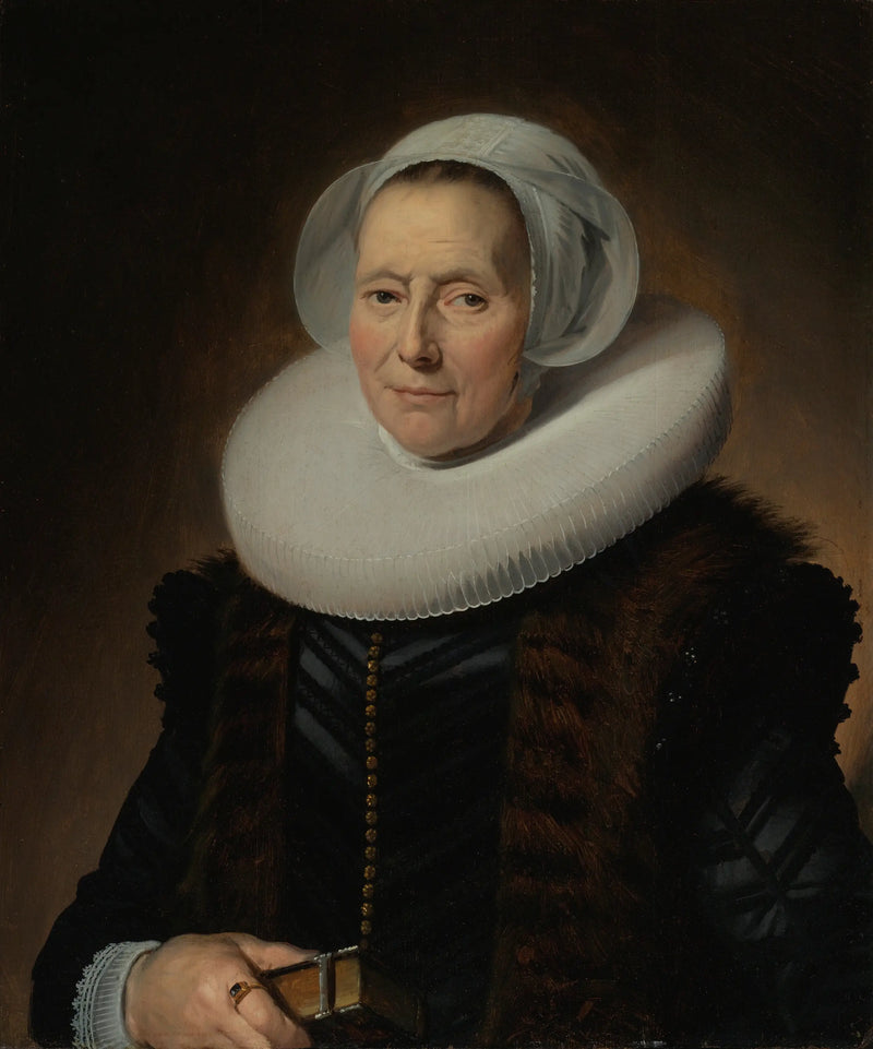 Portrait of Maritje Claesdr Vooght - Frans Hals