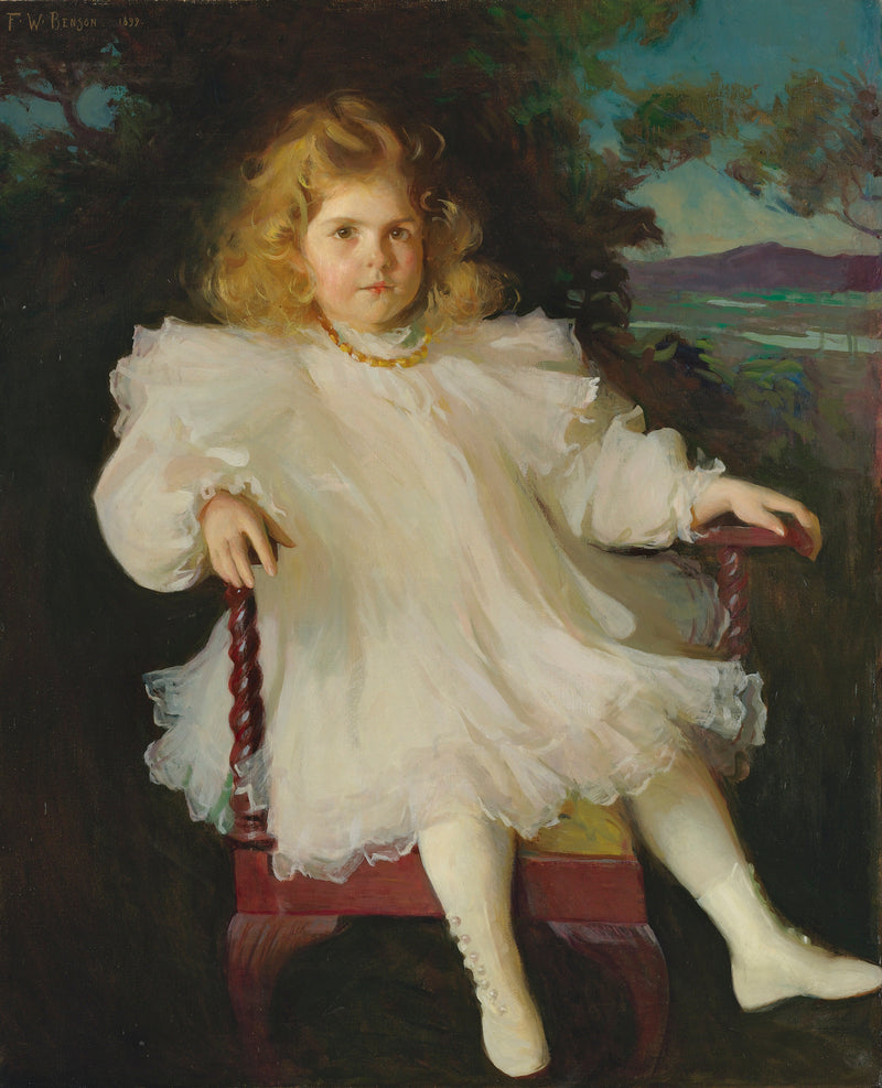 Portrait of Marjorie Coldwell Westinghouse - Frank Weston Benson