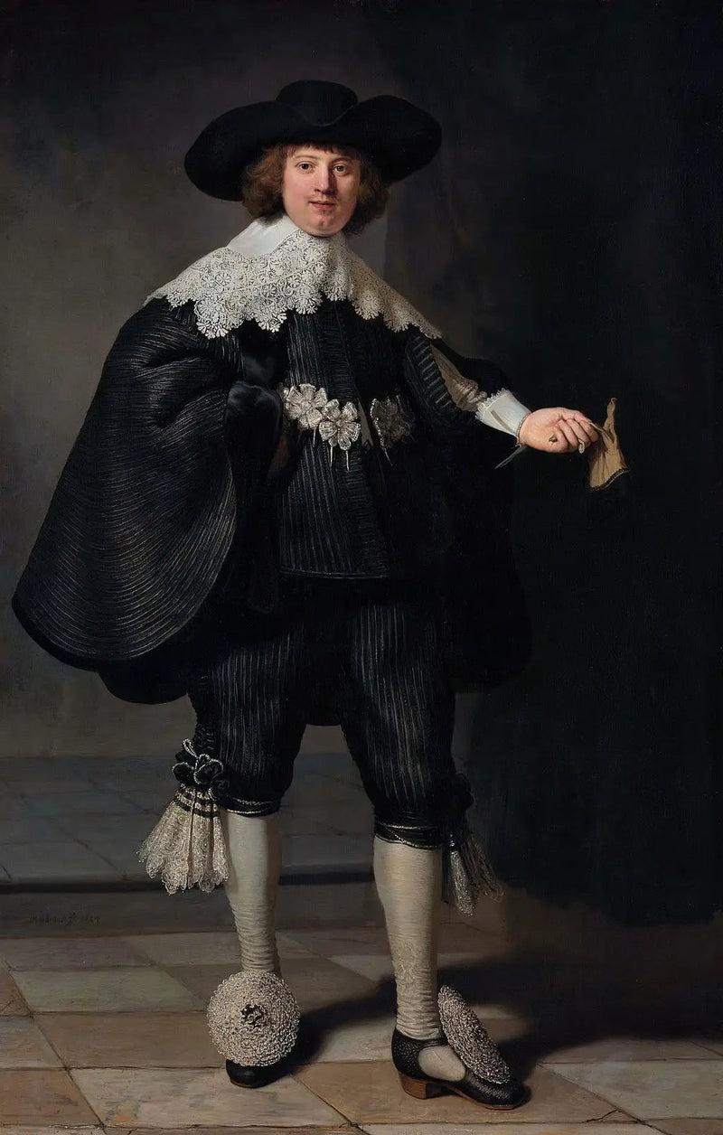 Portrait of Marten Soolmans - Rembrandt