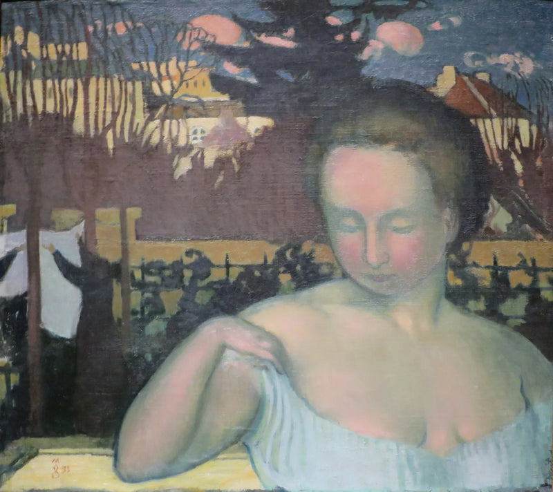 Portrait of Marthe Denis, the artist's wife - Maurice Denis