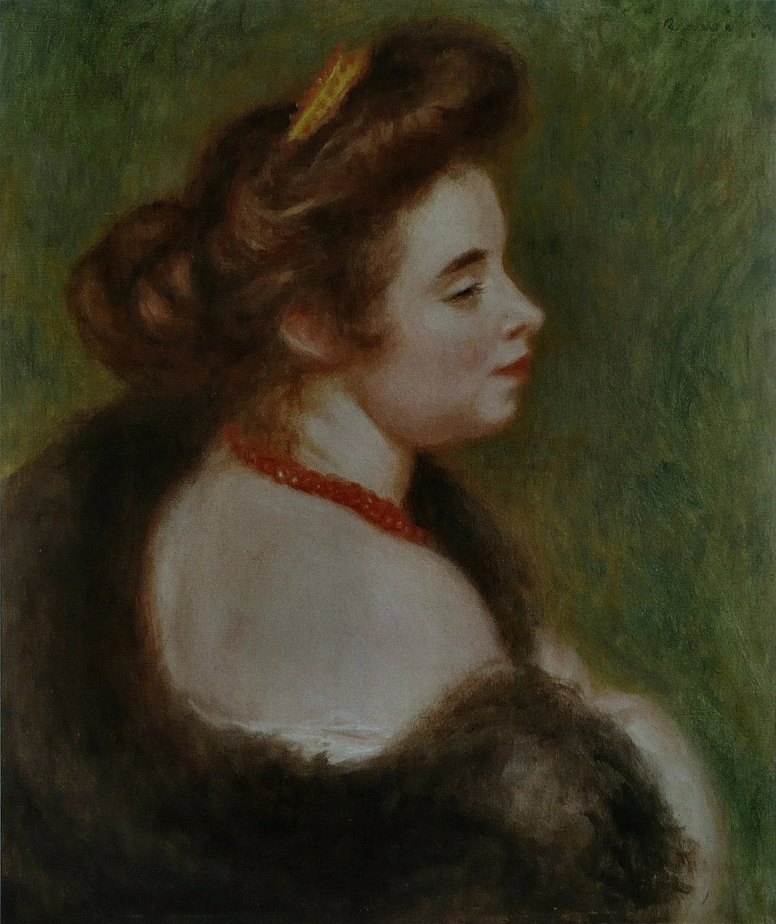 Portrait of Marthe Denis - Pierre-Auguste Renoir