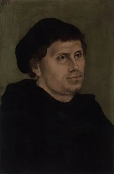 Portrait of Martin Luther (1483-1546) - Lucas Cranach the Elder