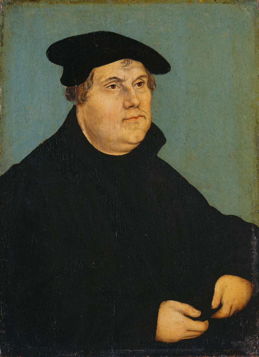 Portrait of Martin Luther - Lucas Cranach the Elder