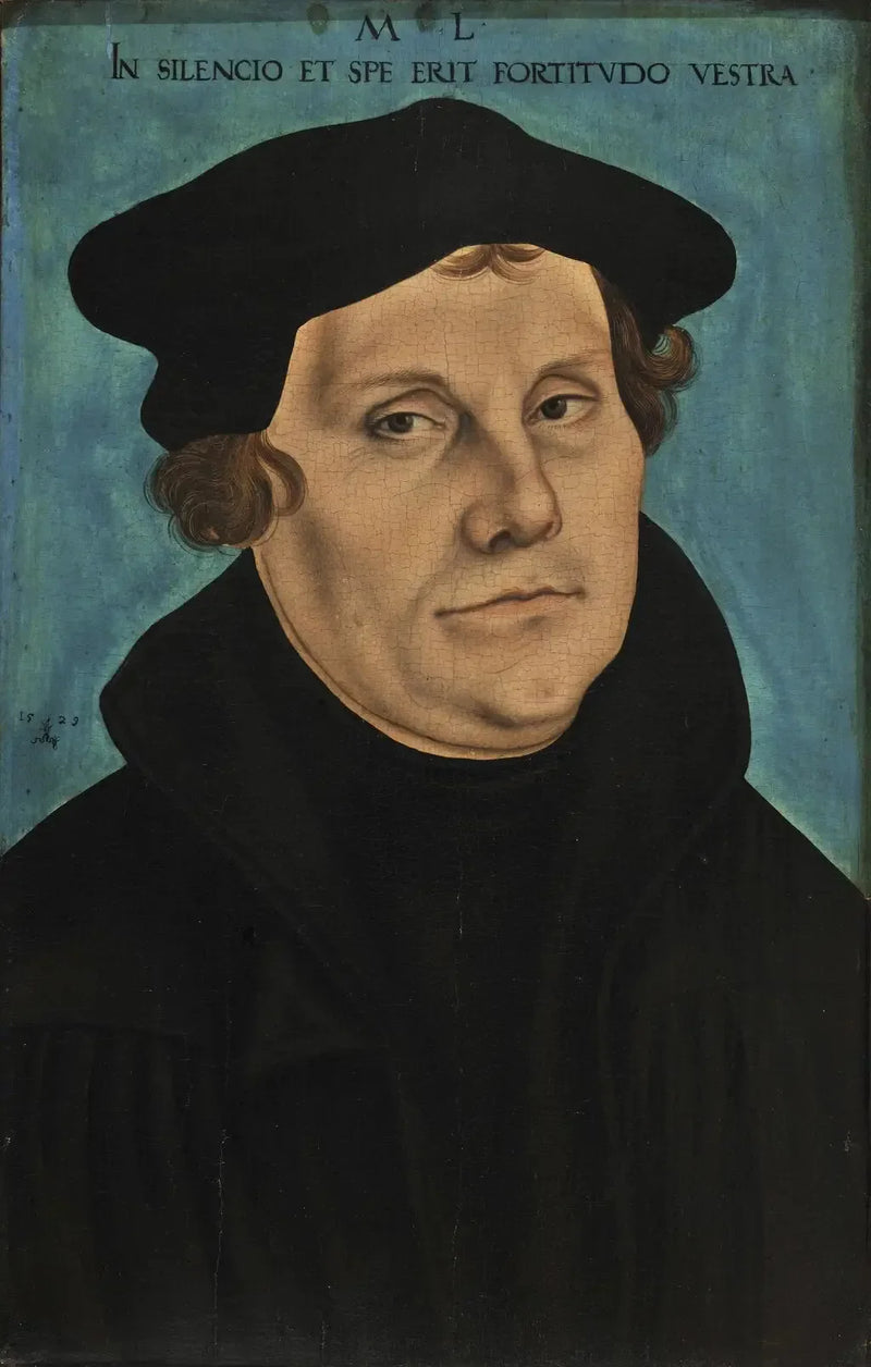 Portrait of Martin Luther - Lucas Cranach the Elder