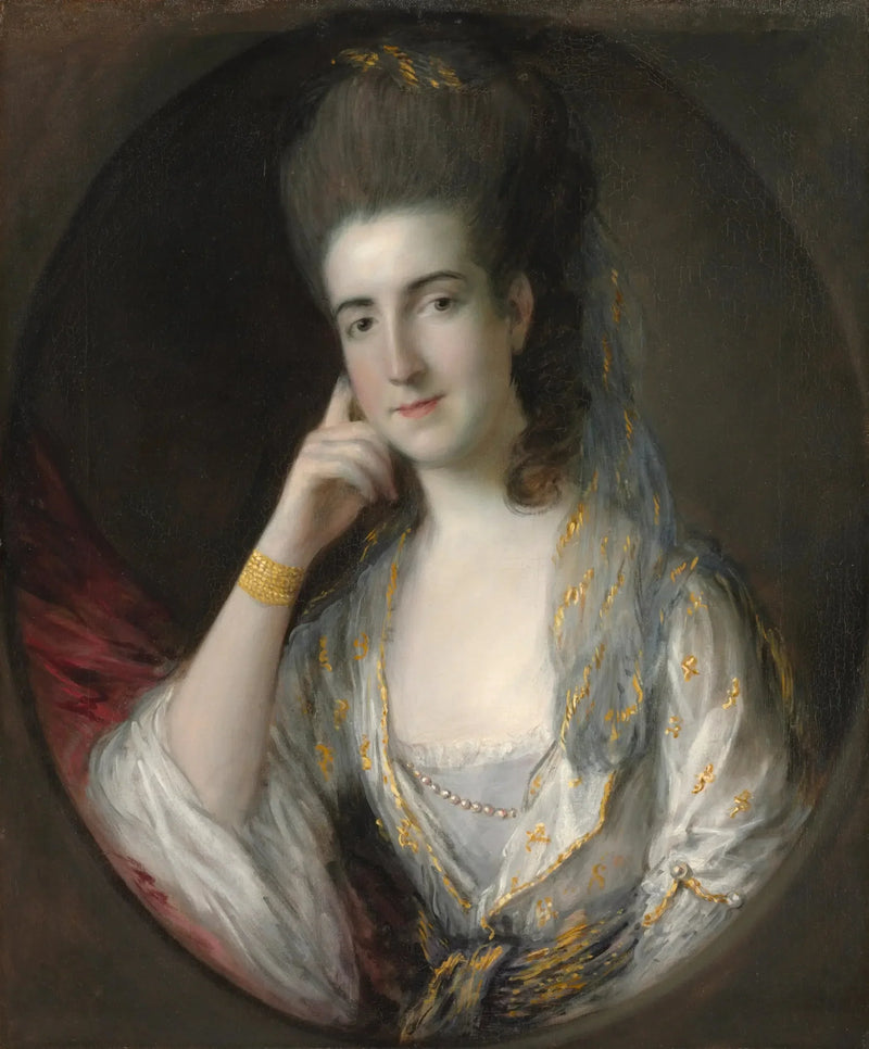 Portrait of Mary Wise - Thomas Gainsborough