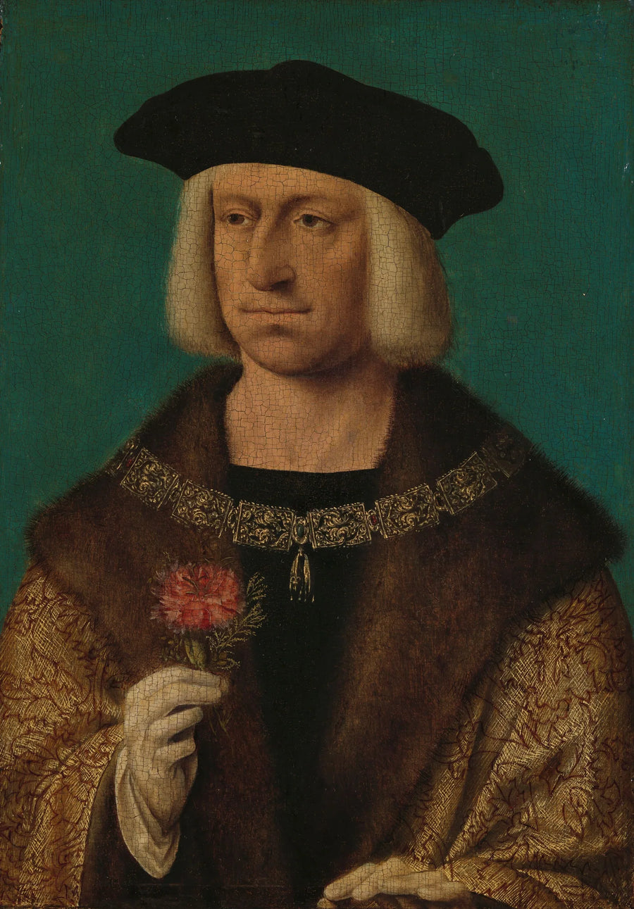 Portrait of Maximilian I (1459-1519) - Joos van Cleve