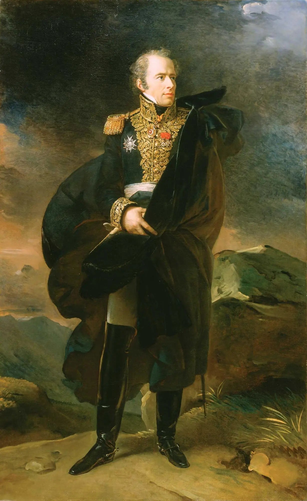Portrait de Maximilien-Sébastien Foy - François Gérard image 2 reproduction artisanale de tableau