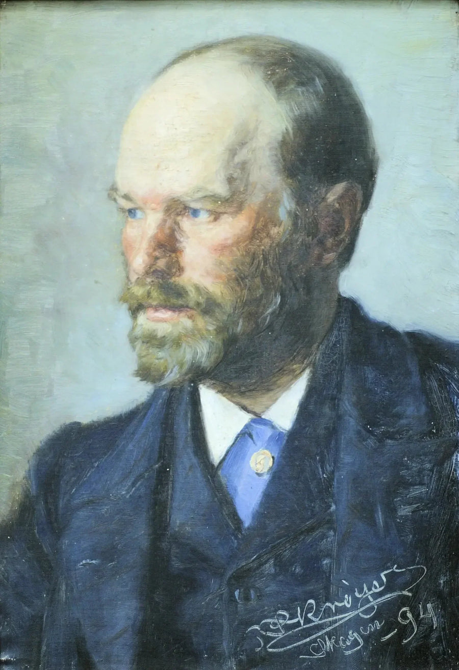 Portrait of Michael Ancher - Peder Severin Krøyer