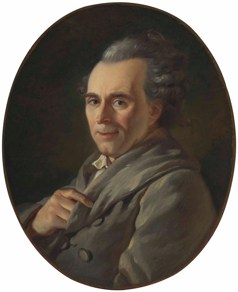 Portrait of Michel-Jean Sédaine - Jacques-Louis David